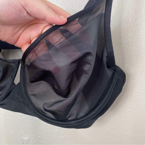 Soma Black Unbelievable Lift Scoop Balconette Bra Size 40C - Picture 4 of 8